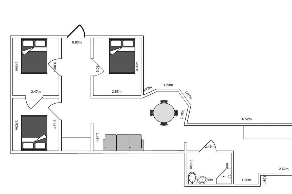 Spacious 3 Bedroom Manor Flat Next To Tivoli København Eksteriør bilde